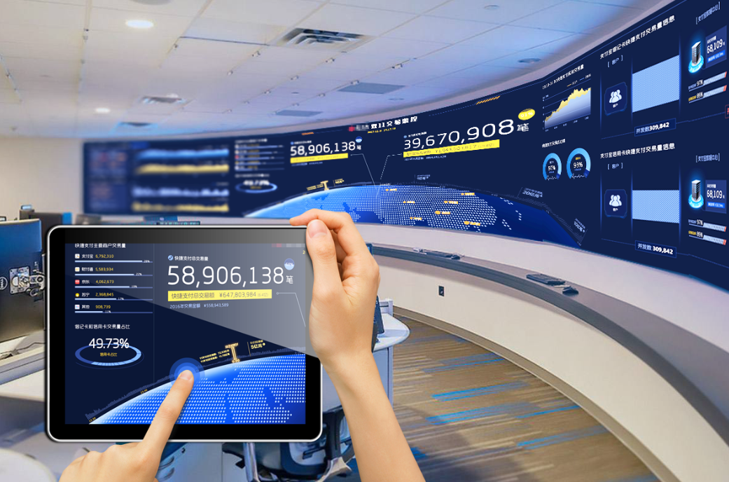 你知道嗎？原來(lái)數(shù)據(jù)可視化大屏的作用這么大...